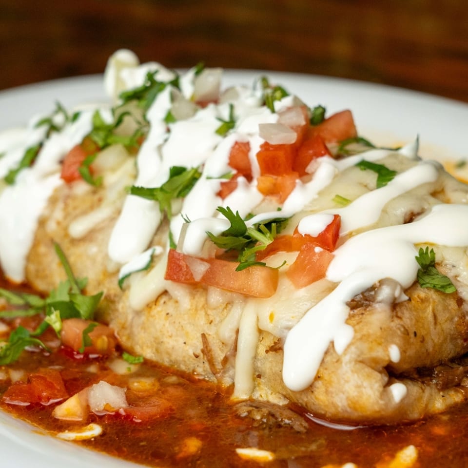 Chilaquiles Burrito Delight